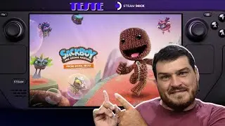 Steam Deck: Sackboy - Gameplay e Teste de Performance
