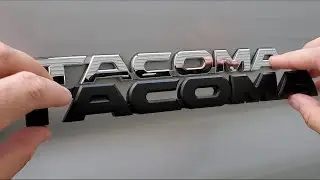 2005-2015 Toyota Tacoma Blackout Emblem Overlays Full 5 Piece Easy Install Plus Weighing the Options