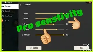 Pro senstivity