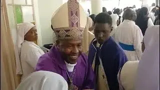Priests' exit procession on the requiem mass of Sr. Susan Kajuju (RIP)