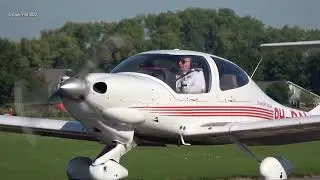 Diamond DA 40D Star TDI PH-DAI Hoogvliegers Teuge Airport 9 Okt 2022