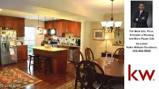 6650 WALNUTWOOD CIRCLE, BALTIMORE, MD Presented by Ian Lobas.
