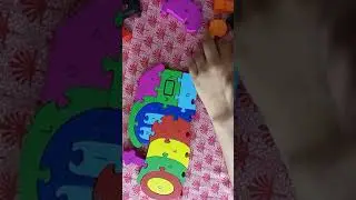 #puzzle train /assembling candy train /wooden toy/educational toy#shorts