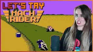 Давайте попробуем Mach Rider - НИКОГДА не позволяйте Дане кататься на велосипеде | NES