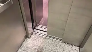 FINAL RIDE: 1985 Montgomery Hydraulic Elevator at Stadium-Chinatown SkyTrain Stn in Vancouver BC