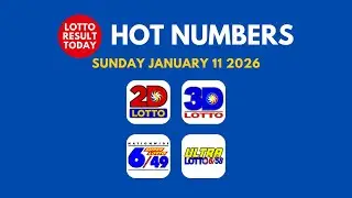 Hot Lotto Numbers January 11 2026