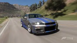 Paul Walker's Nissan Skyline R34 GTR - Forza Horizon 5 (PC)