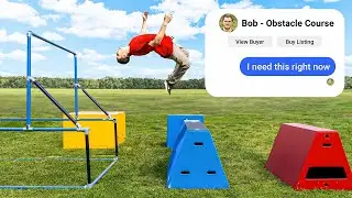 I Bought A Ninja Warrior Course!