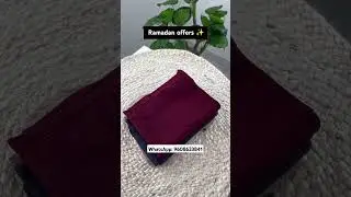 premium ribbed jersey Hijab 🧕🏻✨🫧 #ramadan #viralvideo #shorts