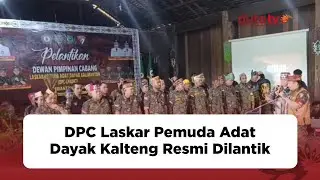 DPC Laskar Pemuda Adat Dayak Kalteng Resmi Dilantik | Berita Terkini
