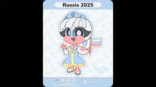 Countryhumans Russia Speedpaint 2025