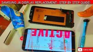 Samsung J6 Display Replacement |Step by Step Guide|#diy #display #service #selfimprovement #samsung