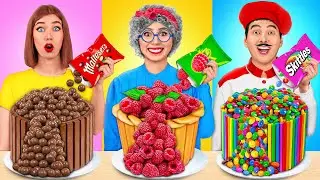 Кулинарный Челлендж: Я против Бабушки | Укрась Торт Челлендж от Multi DO Challenge
