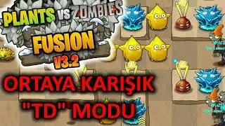 PvZ Fusion - Oynayalım bakalım şu TD modunu~ (TD: 4-9 & Mücadele: Bulmaca Bonus: 19-20) [Türkçe]