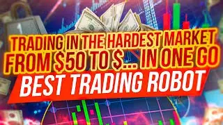 Increasing my balance from $50 in the hardest market, trading robot saves the day! 7 wins in a row