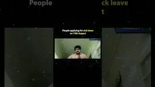 Whose gonna apply for leave on Aug 14th😂😂😂 #softwarememes #itmemes #chiranjeevi #memesdaily #hrmemes