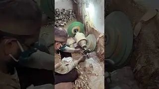 Bell 🔔 casting #moradabad #manufacturing #casting #petal #handicraft #export #dalai #bell #brass