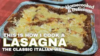 Italian Baked LASAGNA | Homecooking