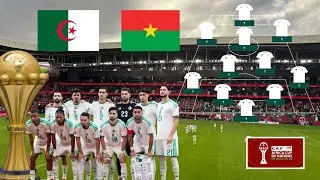 AVANT-MATCH Alg&eacute;rie &ndash; Burkina Faso : mon XI de d&eacute;part id&eacute;al pour gagner 🇩🇿⚽ | CAN 2025