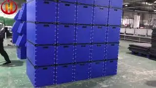 Wholesale collapsible corrugated plastic boxes PP plastic box manufacturers -Huiyuan