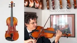 (SOLD) Otto Musica model 600 violin / Cristian Fatu / at the Metzler Violin Shop