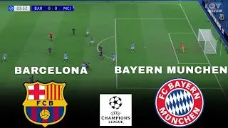 Barcelona vs Bayern Munich | UEFA champions league 26/27 full match | Video Game simulation 