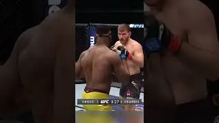 Miocic vs. Ngannou 1: A Masterclass in Defense and Tactical Dominance UFC 220 #shorts #mma #ufc