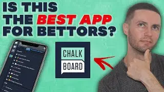 The BEST Sports Betting App of 2023?!? | How to use Chalkboard to get the best bets for FREE