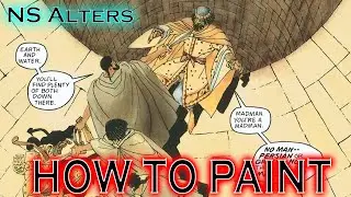 How to Paint Fatal Push - MTG Card Alters