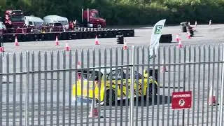 Proton Iriz R5 v Fiesta Rallycross Donington Park