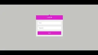Login form using HTML & CSS with source code || Step By Step Tutorial
