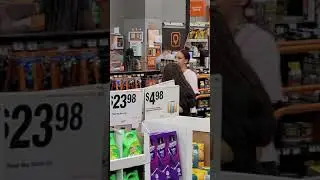 Rude young Lady at Home Depot.
