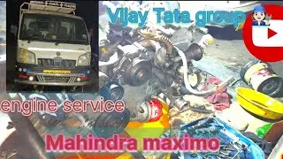 MAHINDRA MAXXIMO ENGINE REBUILD 🦾🔥🚚🧑🏻&zwj;🔧 Mechanical video 🧑🏻&zwj;🔧 ll 🦾 mechanical Vijay Tata group 🧑🏻&zwj;🔧😱