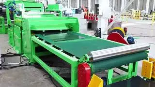 🍀HENER MACHINERY🍀A new cut to length line with thickness up to 3mm💁🏻&zwj;♀️✨💝 Violet +86 19031678838