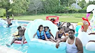 THE POOL IS LAVA!!!(FAMILY/LITT EDITON)