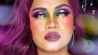 HALO CUT CREASE | COLOR SPLASH SPOTLIGHT INSPIRED BY MMMMITCHELL | Sandee Proud