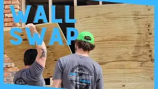Replacing ROTTEN Exterior Wall // Massive Water and Termite Intrusion