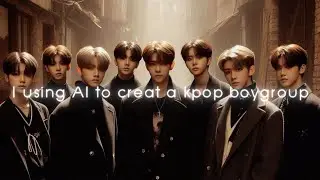 I tried using AI to create my own kpop boy group