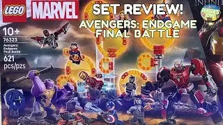 2025 LEGO Marvel Avengers: Endgame Final Battle Set Review!