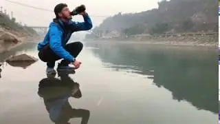 How Ash Dykes stays hydrated on #MissionYangtze