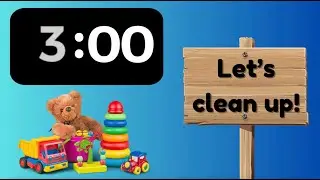 3 Minute Clean Up Timer