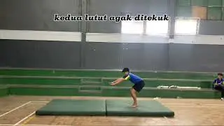 Teknik Dasar Headspring Senam Lantai