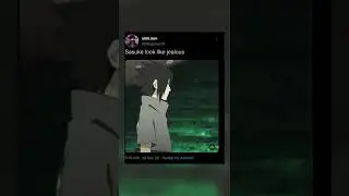 Sasuke look like jealous #anime #naruto #kakashi #sakura  #sasuke #fyp #viral