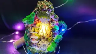 Broken cup craft ideas#best out of waste# waterfall craft ideas#diycrafts 