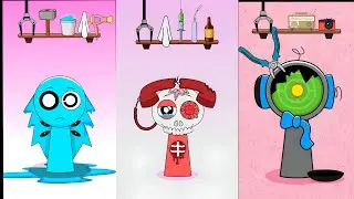 OH NO! HELP SPRUNKI 😱 Brain Experiment Gone Wrong | Sprunki Animation
