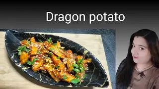 Restaurant style crispy dragon potato recipe |Dragon potato |Easy Veg snacks recipe |sonivlogs 28