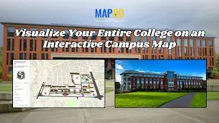 Visualise Your Entire College on an Interactive Campus Map #mapog #trending #viral #college #campus