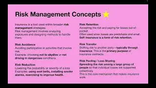 2. Nature of Insurance & Risk Concepts | Life & Health Insurance Exam Prep (Pure Risk, Hazards, LLN)