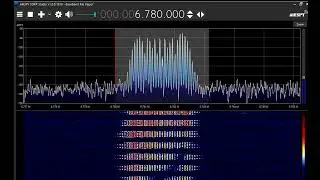 Strange UNID radar signal - 6781.5 kHz