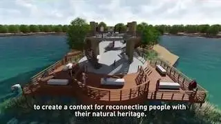 Animaci&oacute;n Arquitect&oacute;nica 3D: Cucap&aacute; Humedal Artificial